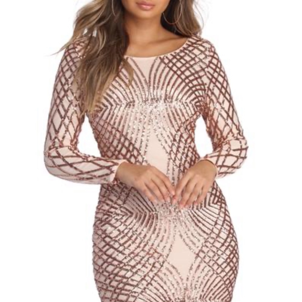 sequin dress!
